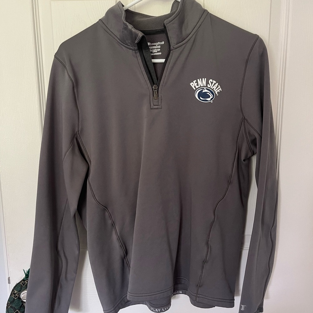 Champion Gray Quarter-Zip Pullover